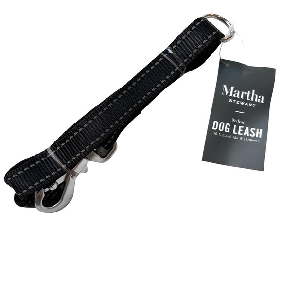 🔴 5 for $10 Martha Stewart Nylon Dog Leash 5 ft - Picture 1 of 2